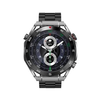 Smartwatch VELTORI VT100-1 Смарт-часы с чёрным силиконовым ремешком и чёрным ремешком из экокожи / чёрный (VT100-1)