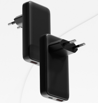 Qualo QLS-GN-US-AC-45-01 GaN Ultra Slim Зарядное устройство USB-C / 45W (QLS-GN-US-AC-45-01)
