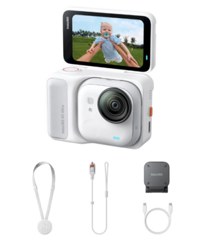 Insta360 GO Ultra Action камера 4K white (CINSABEA-WH)