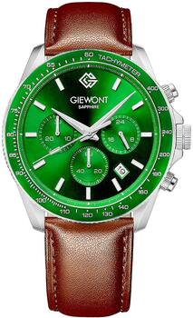 Giewont Chronograph Sapphire Мужские часы GW3520-A6 / коричнево-зелёный (GW3520-A6)