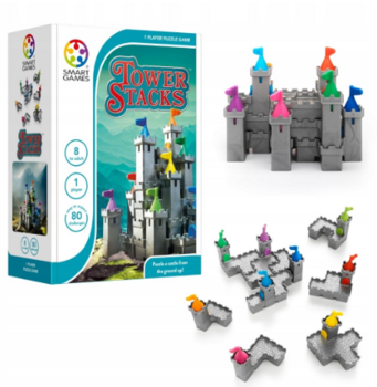 Brain Games Tower Stacks Galda Spēle (5414301524960)