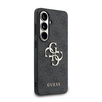 Guess PU 4G Metal Logo Case Защитный чехол для Samsung Galaxy S26 / серый (GUHCS26S4GMGGR)