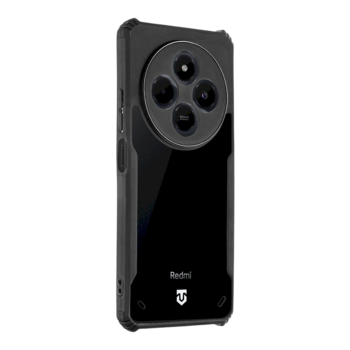Tactical Quantum Stealth Cover Защитный чехол для Xiaomi Redmi 14C 4G/A4 5G/Poco C75 / прозрачный/чёрный (TA-57983123297)