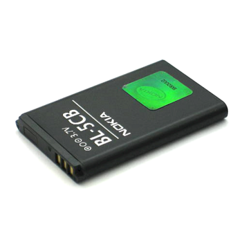 Nokia BL-5CB Оригинальный аккумулятор Li-Ion 3.7V / 800mAh / 3.0Wh (OEM) (BL-5CB/N)