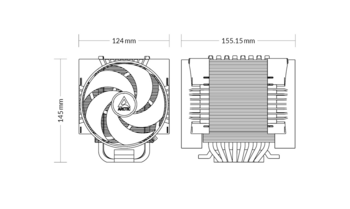 Arctic Freezer 4U-M Rev. 2 CPU Кулер (ACFRE00133B)