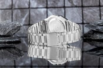 CASIO Vintage A158WEA-1EF Sieviešu rokas pulkstenis / sudraba (A158WEA-1EF)