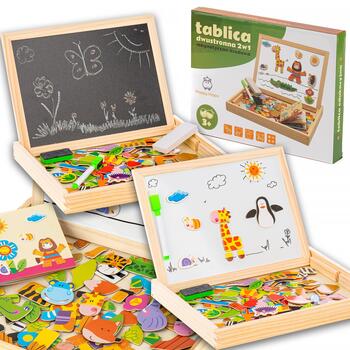 Extralink Toys EX.97249 Divpusēja Magnētiskā Tāfele (EX.97249)