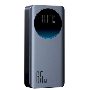 Joyroom JR-PBF05 Pro Power Bank with Digital Display C+U+U, PD 65W, 30000 mAh Зарядная батарея 30000 mAh / чёрный (JR-PBF05-Pro-BLK)