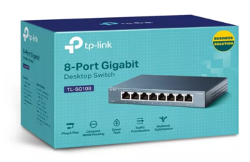TP-Link TL-SG108 Сетевой Kоммутатор (TL-SG108)