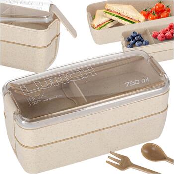 RoGer Обеденный Контейнер с Перегородками 750ml (5903039767911)