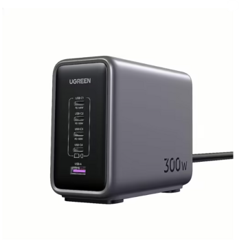 Ugreen Nexode GaN Fast Tīkla Lādētājs 300W (90903B)