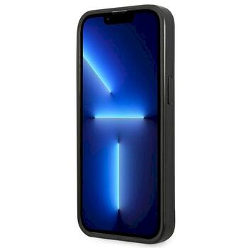 Guess GUHCP13SPSATLG Saffiano Triangle Logo Защитный чехол для iPhone 13 mini 5,4