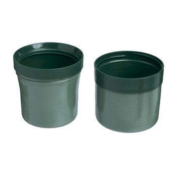 Stanley The Legendary Classic Buddy Cups Divu Termosa Vāku Komplekts 0.18L Green (2812426013)