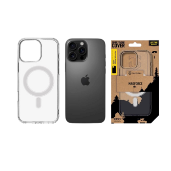 Tactical MagForce Cover Защитный чехол для Apple iPhone 16 Pro Max / прозрачный (TA-57983121937)