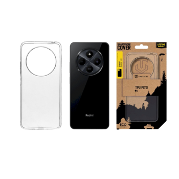 Tactical TPU Cover Защитный чехол для Xiaomi Redmi 14C 4G/A4 5G/Poco C75 / прозрачный (TA-57983123291)