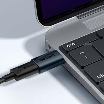 Baseus Converter Ingenuity Series Mini OTG Адаптер Type-C / USB / 3.1A (ZJJQ000103)