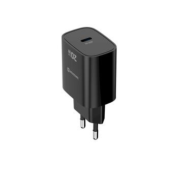 Swissten Edge Tīkla Lādētājs USB-C GaN 20W Melns (22071710)
