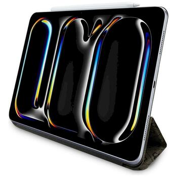 Guess GUFC13PM24PS4SGW Magnetic 4G Big Logo Planšetdatoru maciņš priekš iPad Pro 13