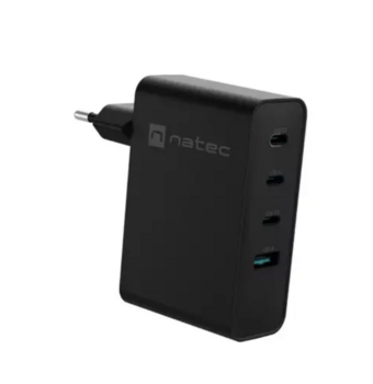 Natec Ribera USB-A + 3x USB-C Сетевой зарядное устройство 100 Вт (NUC-2234)