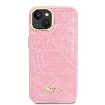 Guess GUHCP14MHGCRHP Croco Collection Защитный чехол для iPhone 14 Plus / 15 Plus 6.7