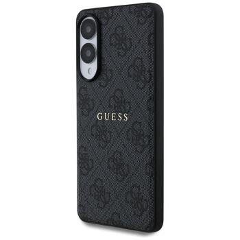 Guess 4G Ring Classic Logo MagSafe Case Aizsargapvalks priekš Samsung Galaxy S25 Edge (GUHMS25EG4GFRK)