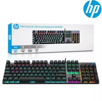 HP GK400F Mehāniskā Spēļu Tastatūra RGB / USB / ENG (GK400F)