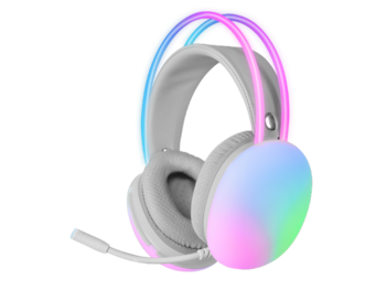 Mars Gaming MH-GLOW RGB Chroma Flow Игровые наушники 3.5mm / USB (MHGLOW)