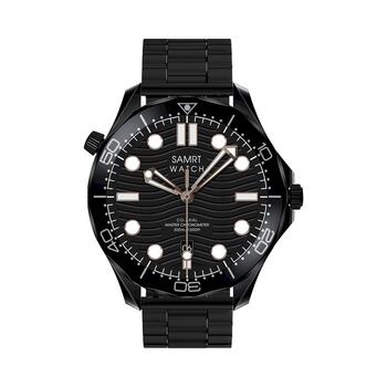 Smartwatch VELTORI VT150-1 Viedpulkstenis ar silikona siksniņu + melnu rokassprādzi / melns (VT150-1)