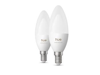 Philips Hue E14 3.7W RGBW B39 лампа-свеча 2 шт. (929004295302)