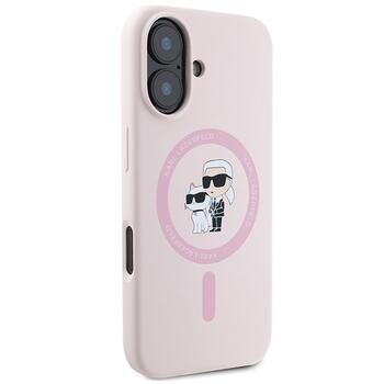 Karl Lagerfeld KLHMP16SSCMKCRHP Aizsargapvalks priekš iPhone 16 6.1