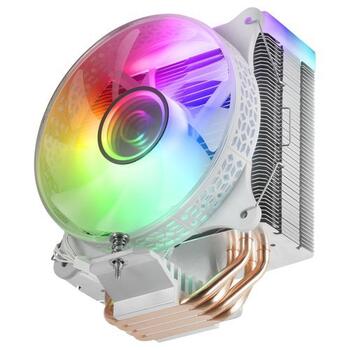 Mars Gaming MCPU-VR CPU Cooler Dual Infinity Mirror ARGB 180W 120mm Кулер для процессора (MCPUVRW)