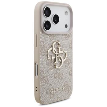 Case Guess 4G Big Logo Защитный чехол для iPhone 17 Pro / розовый (GUHCP17L4GMGPI)