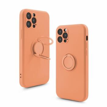 Mocco Pastel Ring Silicone Back Case Силиконовый чехол для Samsung Galaxy S22 Plus 5G Оранжевый (MO-RING-SA-S22PL-OR)
