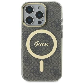 Guess GUHMP16LH4STW Hardcase IML 4G MagSafe Защитный чехол для iPhone 16 Pro 6.3