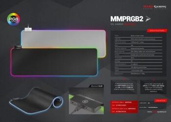 Mars Gaming MMPRGB2S Игровой коврик с RGB подсветкой (MMPRGB2S)