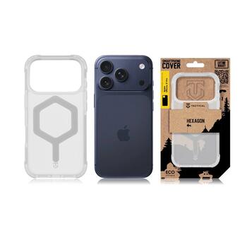 Tactical MagForce Hexagon Cover Защитный чехол для Apple iPhone 17 Pro / белый (TA-57983127344)