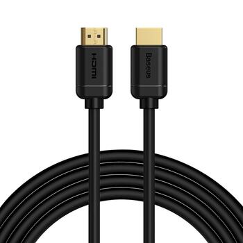Baseus High Definition HDMI 2.0 HDMI-кабель 4K 60Hz, 3D, HDR, 18Gbps, 3m / чёрный (CALKLF-RG1)