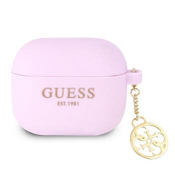 Guess GUA3LSC4EU Защитный чехол для AirPods 3 Charm 4G Collection / фиолетовый (GUA3LSC4EU)