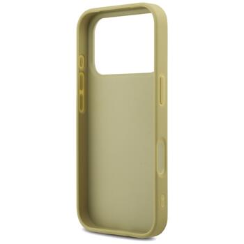 Guess Fixed Glitter Big 4G case Защитный чехол для iPhone 17 Pro / золотой (GUHCP17LHG4SGD)