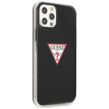 Guess GUHCP12MPCUCTLBK Triangle Collection Защитный чехол для iPhone 12/12 Pro 6,1
