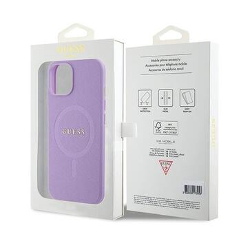 Guess Saffiano MagSafe Back Case Защитный Чехол для Apple iPhone 15 (GUHMP15SPSAHMCU)