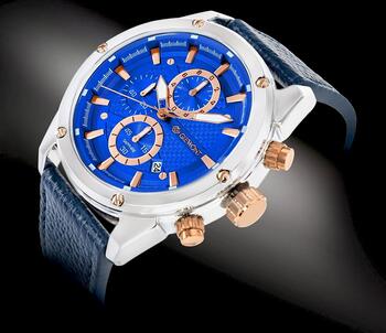 Giewont Chronograph Sapphire Vīriešu pulkstenis / sudrabaini zils (GW8810-A2)
