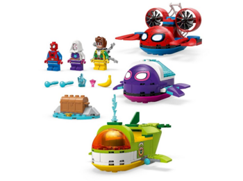 LEGO MARVEL 11207 Spidey: Underwater Vehicles Konstruktors (11207)