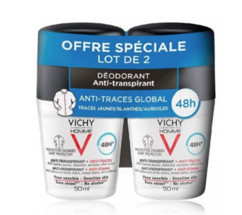 Vichy Homme 48H Антиперспирант 2 x 50 ml (3433425221649)