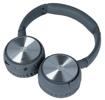 Swissten Stereo Trix Bluetooth 4.2 Наушники с функциями FM / AUX / MicroSD (SW-TRIX-WRL-GR)