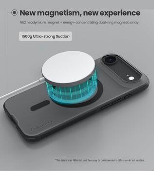 Nillkin Super Frosted PRO Magnetic Back Cover Aizsargapvalks priekš Apple iPhone 17 Air (57983127615)