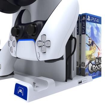 iPega P5S009 Uzlādes Statīvs Priekš PS5 Slim Game Controller (P5S009)