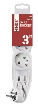 Emos P0323R Удлинитель на 3 розетки 3m (P0323R)