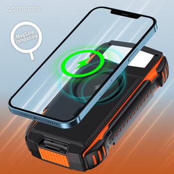 4smart Solar Power Bank Переносная зарядная батарея UltiMag 20000 mAh (496560)