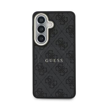 Guess PU Leather 4G Gold Frame Magnetic Case Чехол для Samsung Galaxy S26 (GUHMS26SP4MSEGCK)